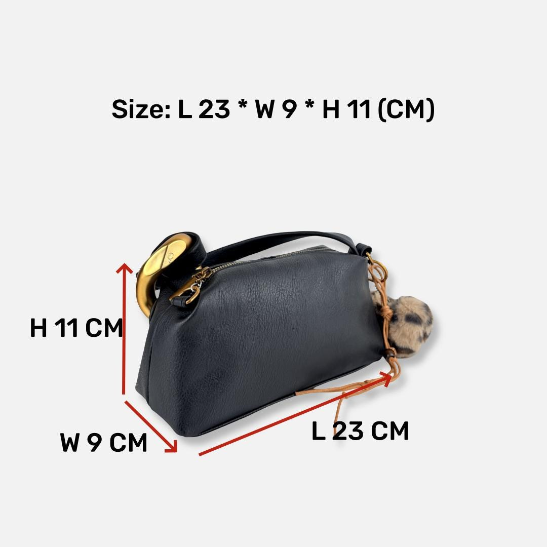 Multi Color Mini Barrel Shoulder Bag