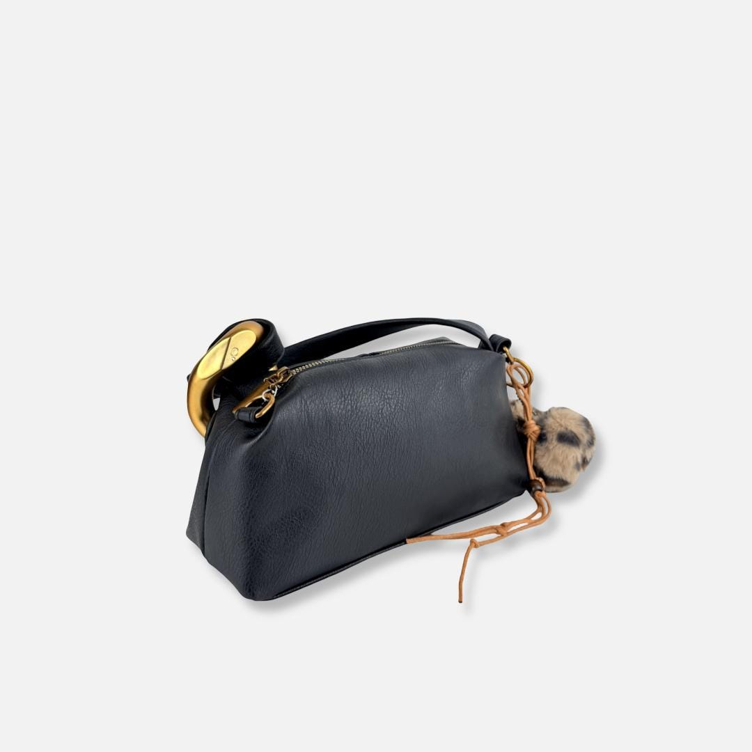 Multi Color Mini Barrel Shoulder Bag