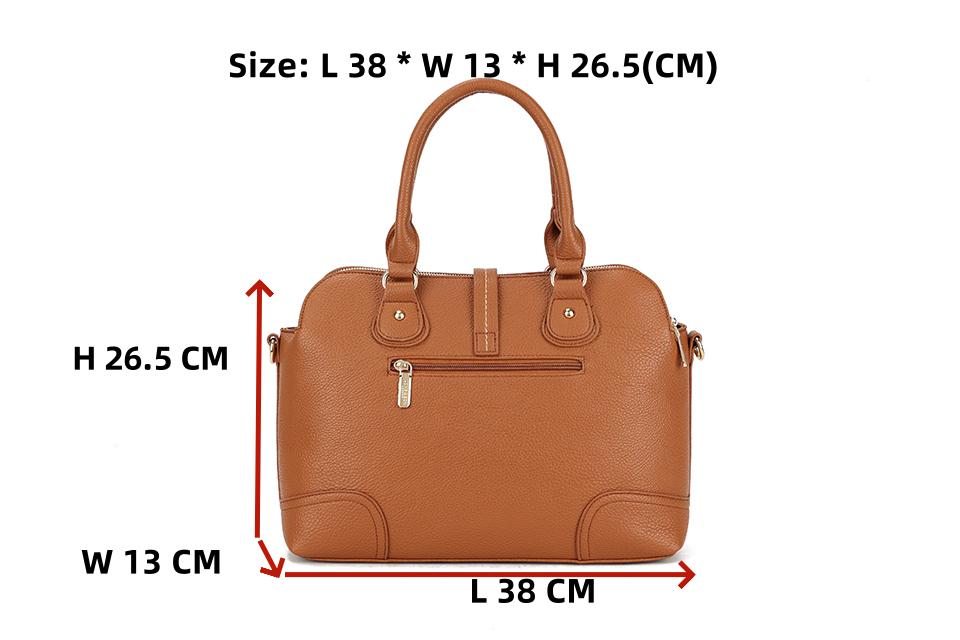 Multi Color Dome Satchel Handbag