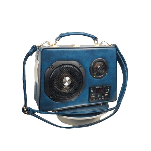 Multi Novelty Speaker Crossbody Bag