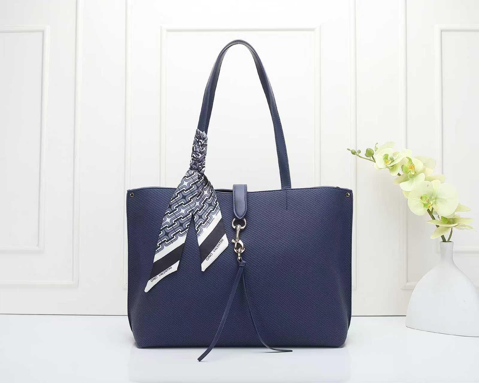 Multi Color Faux Leather Work Handbag
