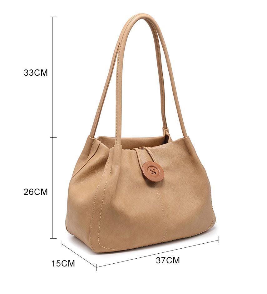 Soft and relaxed style multi-colored faux suede handbag