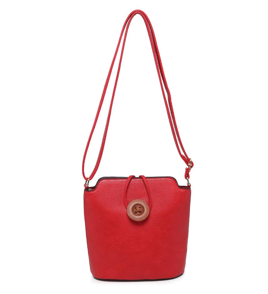 Multi Color Small Bucket Crossbody Bag