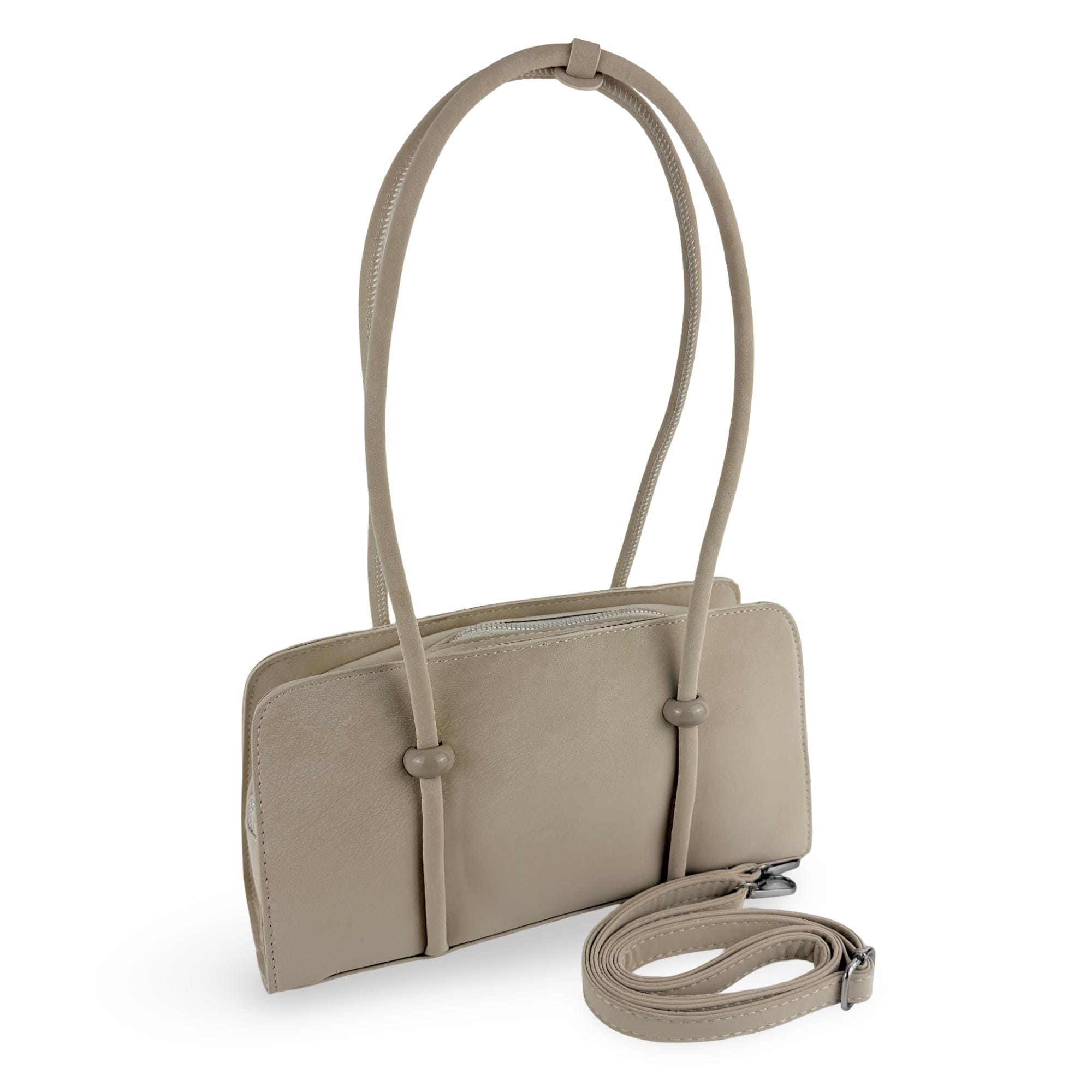 Multi colored slim rectangular shoulder bag